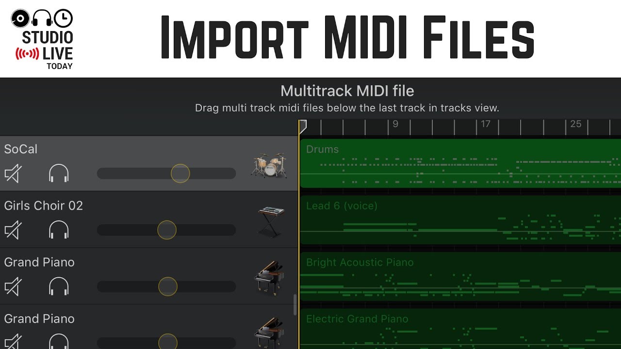 How to import garageband song into imovie ipad
